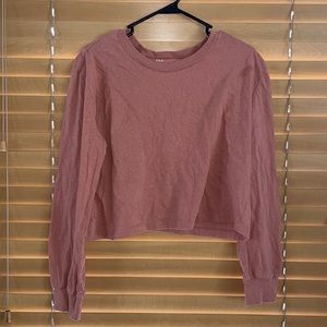 Comfy Cropped Long Sleeve